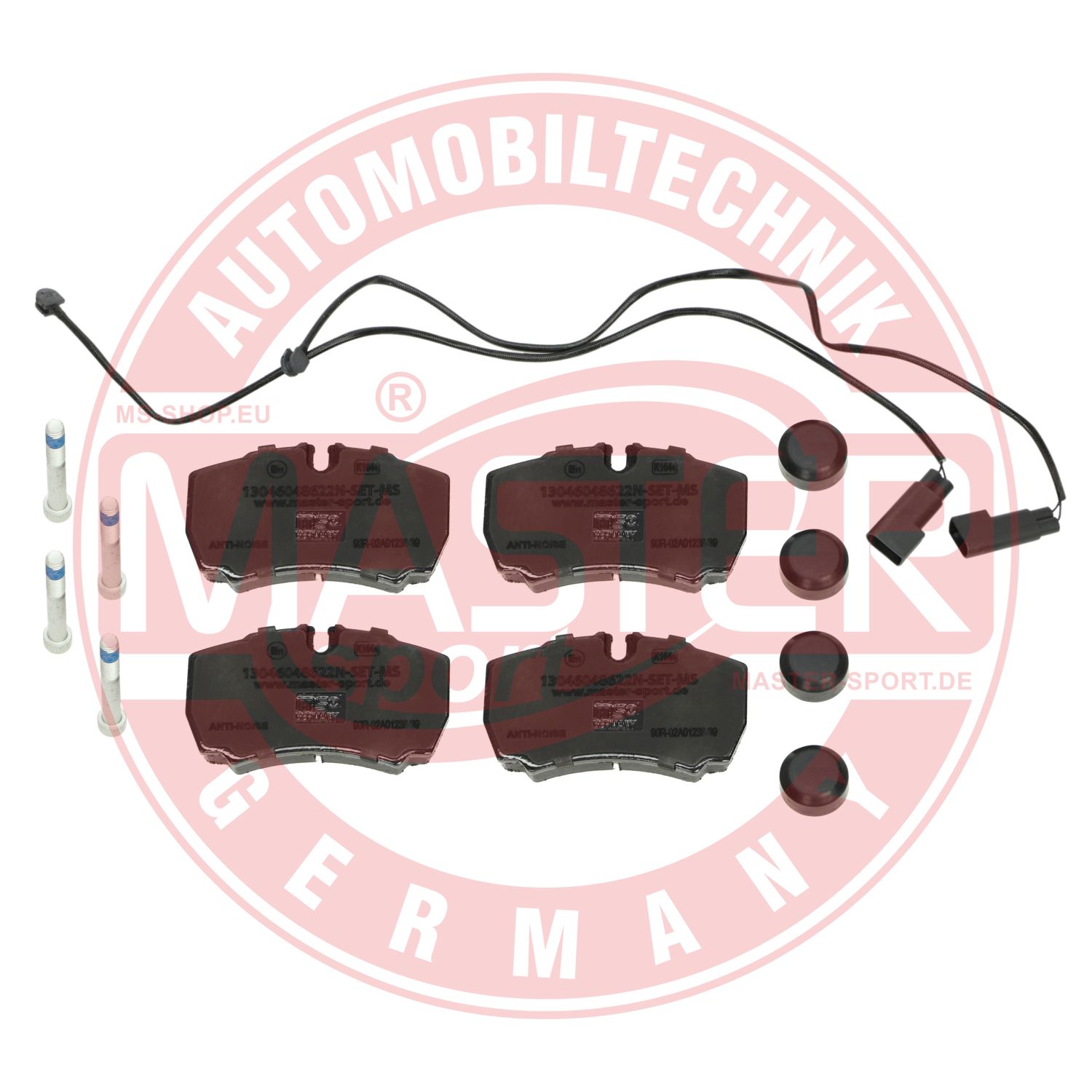 Placute frana MASTERSPORT GERMANY 13046048622N-SET-MS